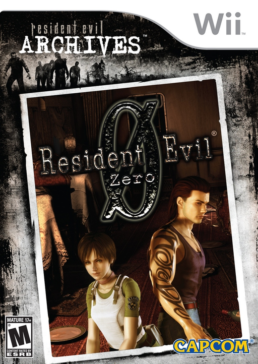 Resident Evil Archives: Resident Evil Zero box art for Wii